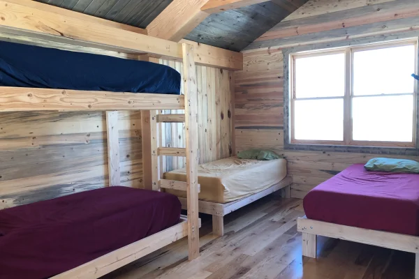 Summit Huts Sisters Cabin Sleeping Bunkbeds