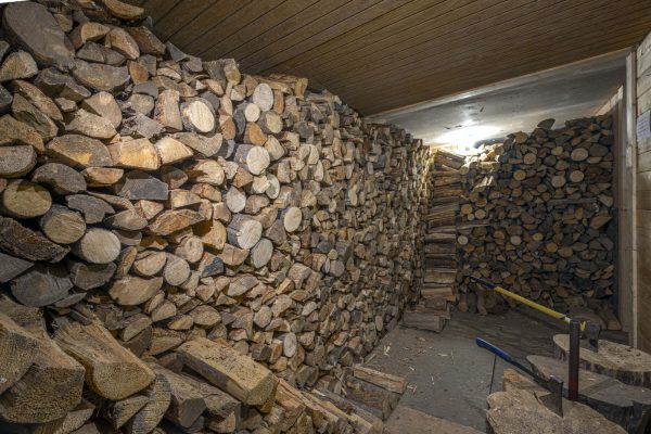 Summit Huts Francies Cabin Wood Pile