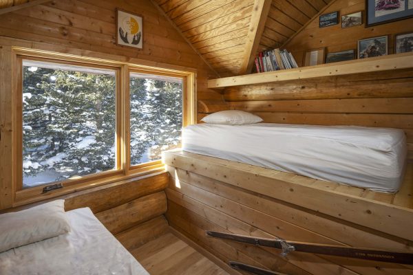 Summit Huts Francies Cabin Bedroom Twin Beds