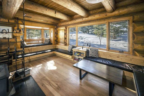 Summit Huts Francies Cabin Living Room