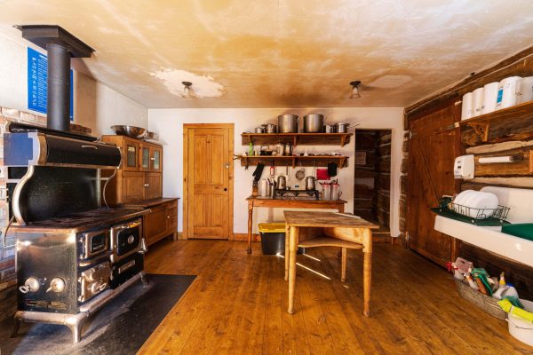 Summit Huts Section House Kitchen