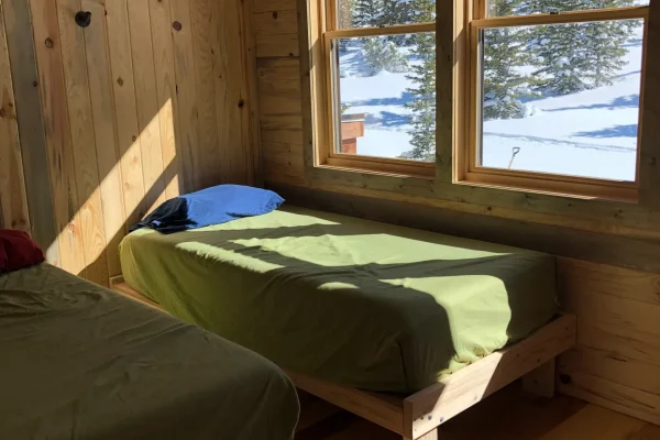 Summit Huts Sisters Cabin Sleeping Bunkbeds