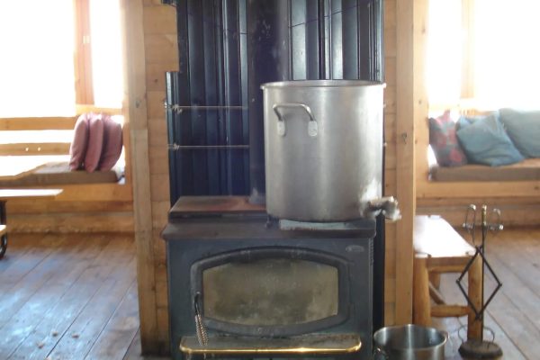 Summit Huts Janets Cabin Wood Burning Stove